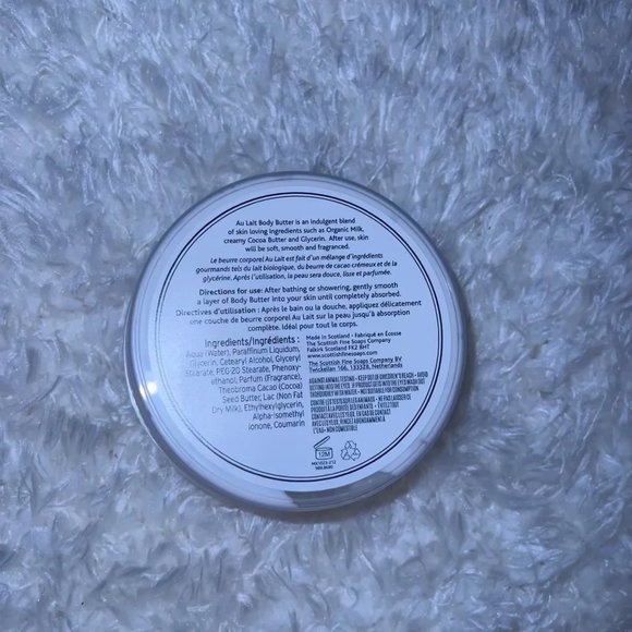 x2 Scottish Fine Soaps Au Lait Body Butter 8.8 oz 250ml - Picture 3 of 3